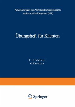 Übungsheft für Klienten - Feldhege, F.-J.;Krauthan, G.