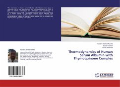 Thermodynamics of Human Serum Albumin with Thymoquinone Complex