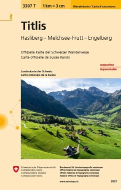 3307T Titlis Wanderkarte - Bundesamt für Landestopografie swisstopo