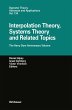 Interpolation Theory, Systems Theory... - Bild 1