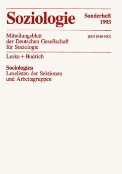 Sociologica - Schäfers, Bernhard