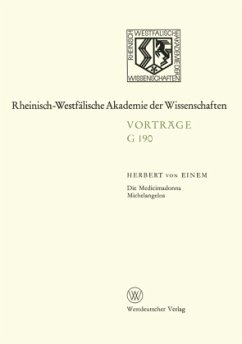 Die Medicimadonna Michelangelos - Einem, Herbert von