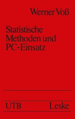 Statistische Methoden und PC-Einsatz - Voß, Werner