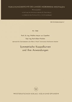 Symmetrische Koppelkurven und ihre Anwendungen - Meyer zur Capellen, Walther