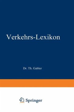 Dr. Gablers Verkehrs-Lexikon - Linden, Walter (Hrsg.)