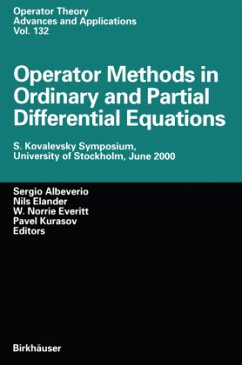 Operator Methods in Ordinary and Partial Differential Equations