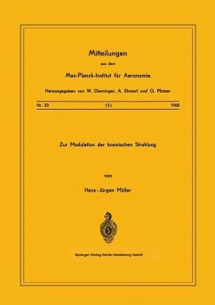 Zur Modulation der kosmischen Strahlung - Müller, H.-J.