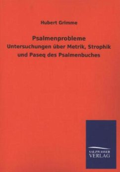 Cover Psalmenprobleme