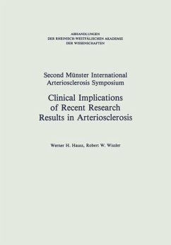 Clinical Implications of Recent Research Results in Arteriosclerosis - Hauss, Robert W:; Wissler, Robert W.