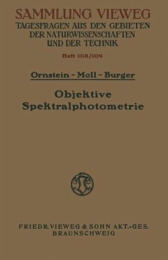 Objektive Spektralphotometrie - Ornstein, Leonard Salomon