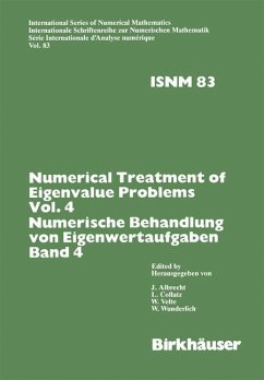 Numerical Treatment of Eigenvalue Problems Vol.4 / Numerische Behandlung von Eigenwertaufgaben Band 4 - Collatz; Albrecht