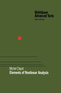 Elements of Nonlinear Analysis - Chipot, Michel