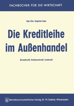 Die Kreditleihe im Außenhandel - Suda, Siegfried