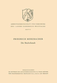 Die Bischofsstadt - Merzbacher, Friedrich