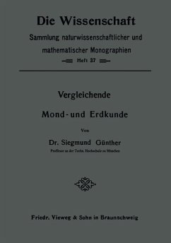 Vergleichende Mond- und Erdkunde - Günther, Siegmund