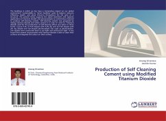 Production of Self Cleaning Cement using Modified Titanium Dioxide