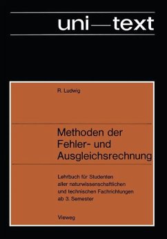 Methoden der Fehler- und Ausgleichsrechnung - Ludwig, Rudolf