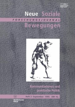 Kommunitarismus und praktische Politik - Klein, Ansgar; Legrand, Jupp; Leif, Thomas