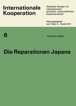 Die Reparationen Japans - Seifert, Hubertus