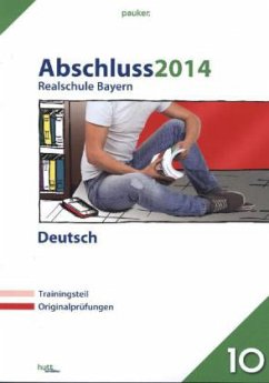 Cover Abschluss 2014, Realschule Bayern Deutsch