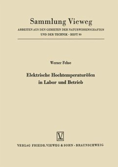 Elektrische Hochtemperaturöfen in Labor und Betrieb - Fehse, Werner