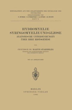 Cover Hydromyelie Syringomyelie und Gliose