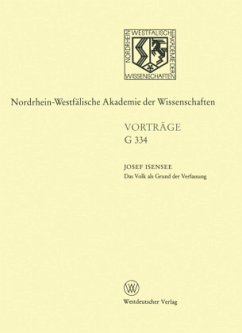 Das Volk als Grund der Verfassung - Isensee, Josef