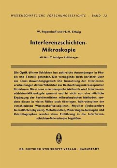 Interferenzschichten-Mikroskopie - Pepperhoff, Werner;Ettwig, Hans-Heinrich