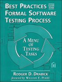 Best Practices for the Formal Software Testing Process (eBook, ePUB)