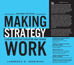 Making Strategy Work (eBook, ePUB) - Hrebiniak Lawrence G.