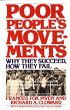 Poor People's Movements (eBook, ePUB) - Bild 1