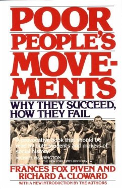 Poor People's Movements (eBook, ePUB) - Piven, Frances Fox; Cloward, Richard