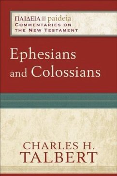 Cover Ephesians and Colossians (Paideia: Commentaries on the New Testament) (eBook, ePUB)