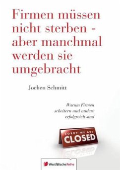 Cover Firmen müssen nicht sterben - aber manchmal werden sie umgebracht