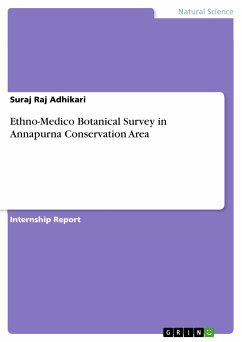 Ethno-Medico Botanical Survey in Annapurna Conservation Area (eBook, PDF) - Adhikari, Suraj Raj