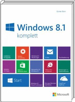 Microsoft Windows 8.1 komplett - Born, Günter