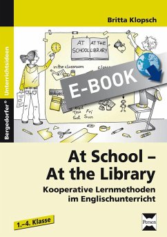 At School - At the Library (eBook, PDF) - Klopsch, Britta