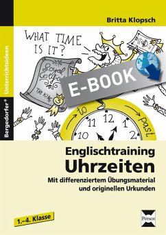 Englischtraining: Uhrzeiten (eBook, PDF) - Klopsch, Britta