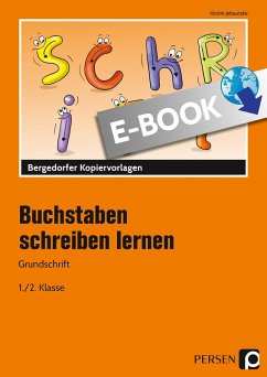 Buchstaben schreiben lernen - Grundschrift (eBook, PDF) - Jebautzke, Kirstin