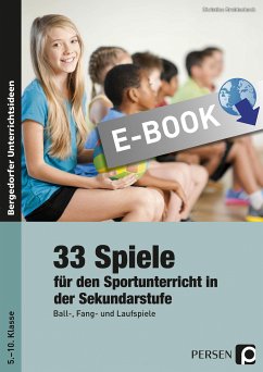 33 Sportspiele für die Sekundarstufe (eBook, PDF) - Breidenbach, Chr.; (Hg., E. Dinges