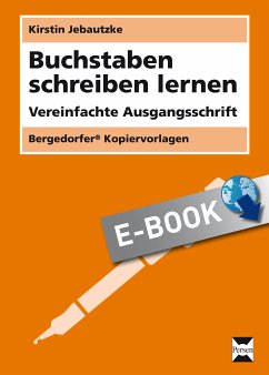 Buchstaben schreiben lernen - VA (eBook, PDF) - Jebautzke, Kirstin