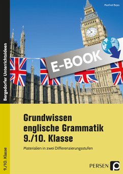 Grundwissen englische Grammatik - 9./10. Klasse (eBook, PDF) - Bofes, Manfred