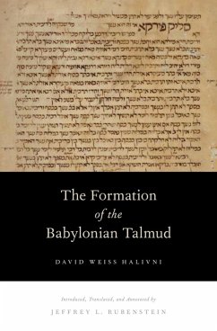 The Formation of the Babylonian Talmud (eBook, ePUB) Cover The Formation of the Babylonian Talmud (eBook, ePUB)