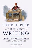 Experience and Experimental Writing (eBook, PDF)