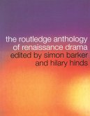 The Routledge Anthology of Renaissance Drama (eBook, ePUB)