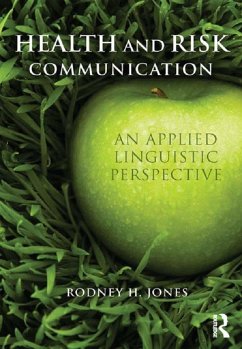 Health and Risk Communication (eBook, PDF) - Jones, Rodney