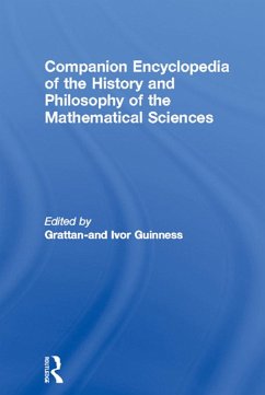 Cover Companion Encyclopedia of the History and Philosophy of the Mathematical Sciences (eBook, ePUB)