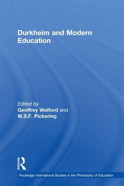 Cover Durkheim and Modern Education (eBook, PDF)