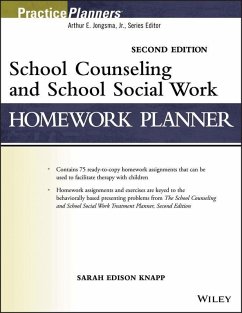 School Counseling and School Social Work Homework Planner (eBook, PDF) - Knapp, Sarah Edison