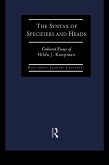 The Syntax of Specifiers and Heads (eBook, ePUB)